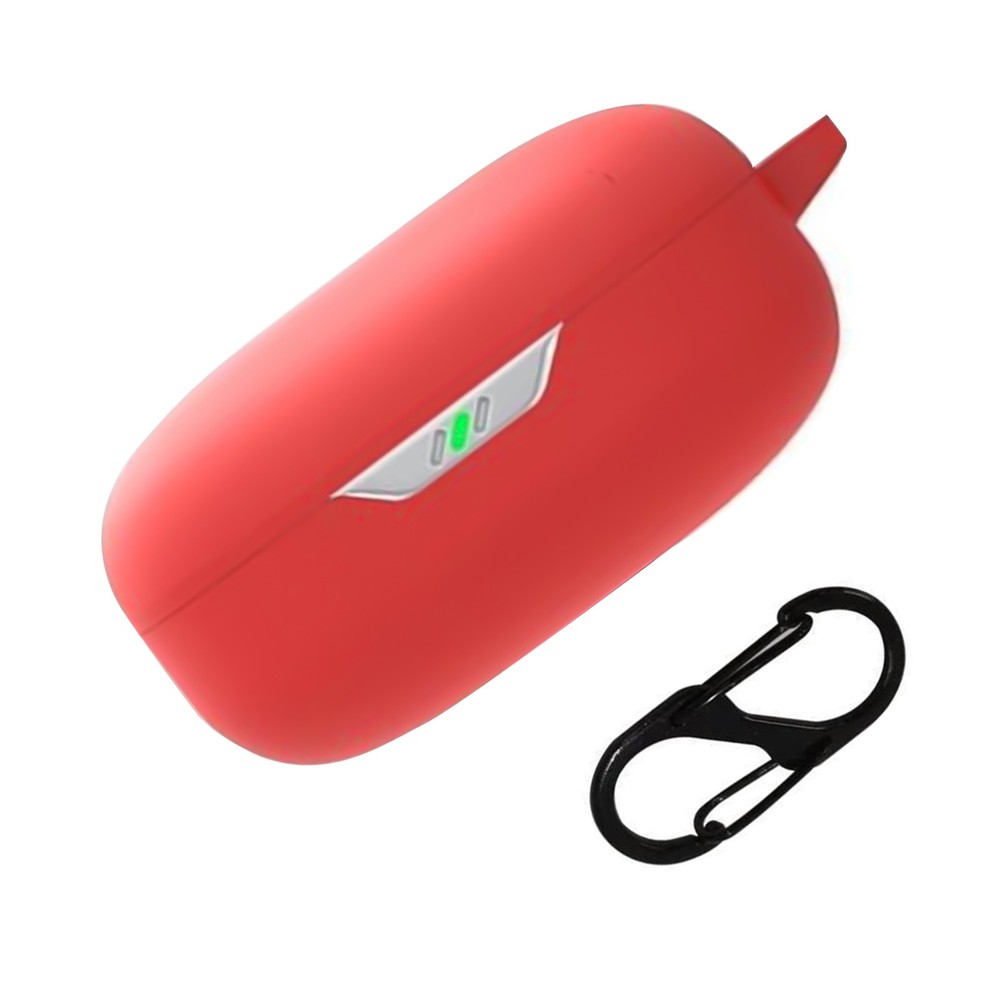 Red Silicone Cover Earbuds Charging Box Case Cover For JBL-W300TWS Replace Part