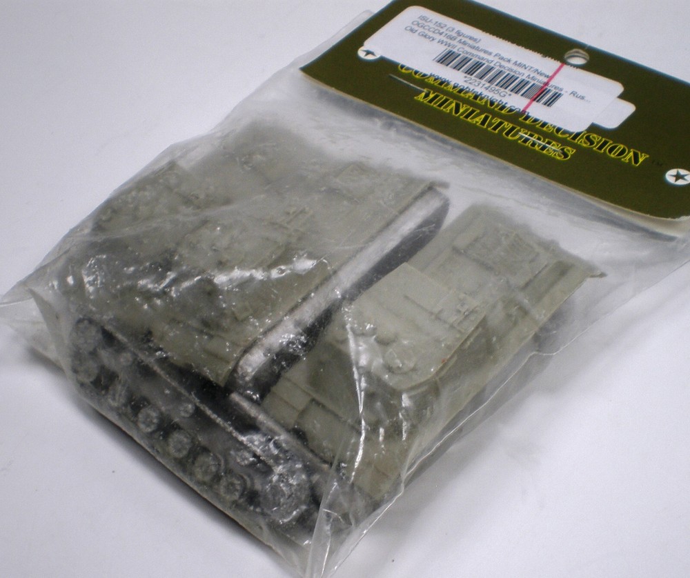 1/100 (15mm) WWII Russian SU-152 Support Tank, Old Glory, Command Decision