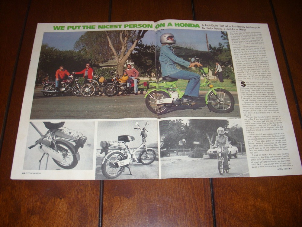 1977 HONDA EXPRESS