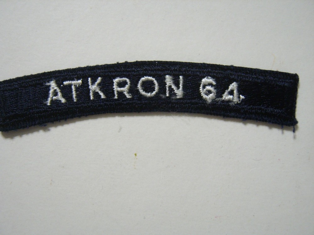 ATKRON 64  -  NAVY UIM SHOULDER TAB