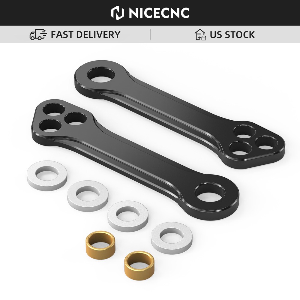 For Suzuki DRZ400 E S SM 2000-2024 Multi-Level Adjustable Lowering Drop Link Kit