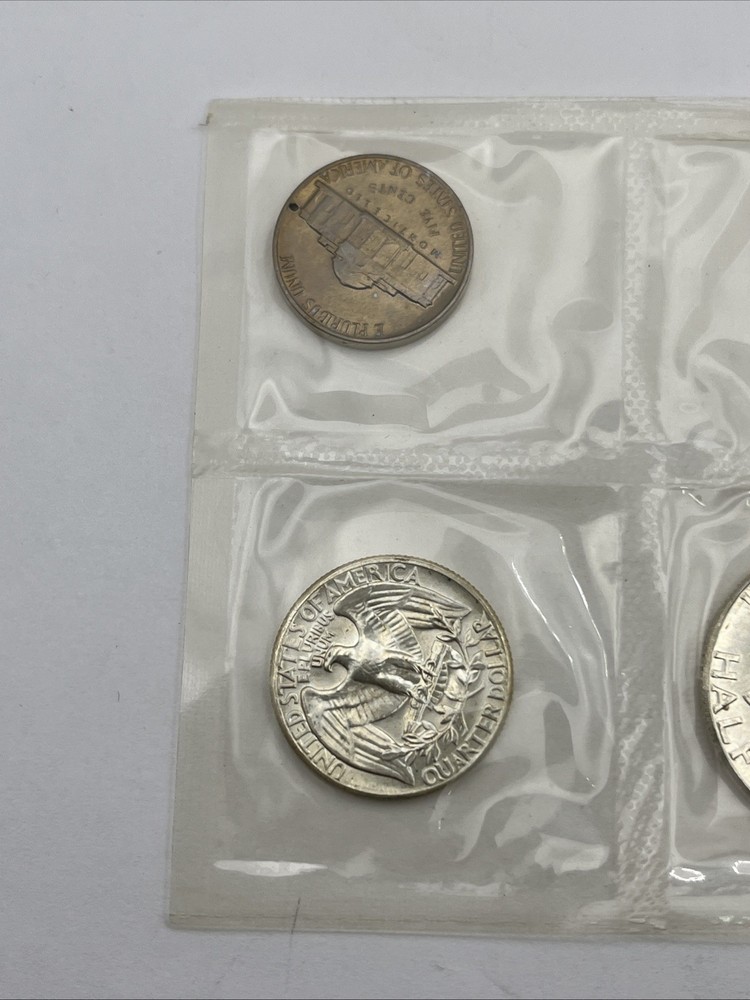 1963 US Silver Mint Sets Both P &D With Envelope