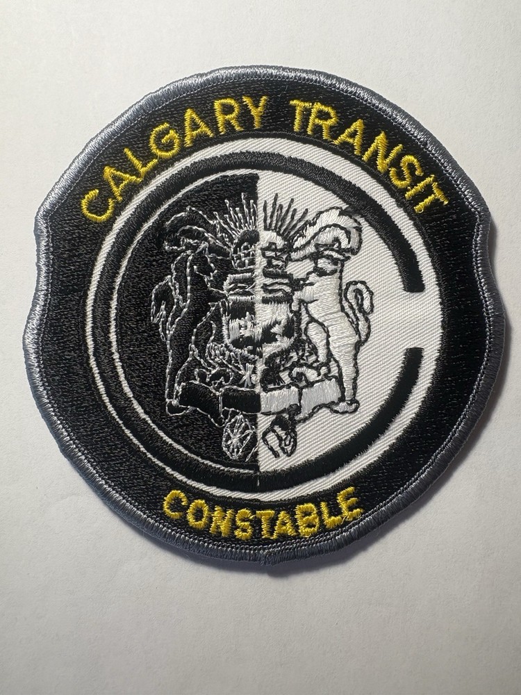 Calgary Transit Constable Patch