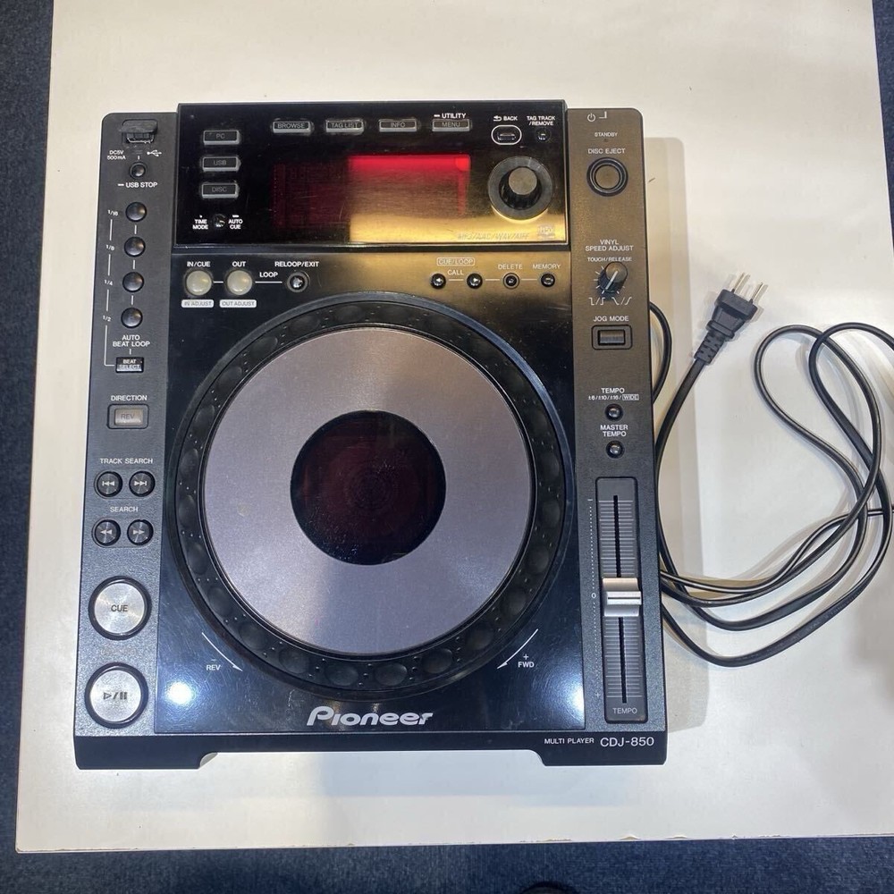 Pioneer DJ CDJ-850 DJ Multi Player CD USB Turntable Deck Controller