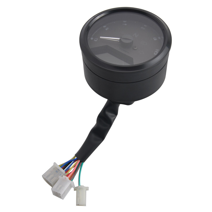 Digital Gauge Motorcycle Speedometer Tachometer Odometer MPH KM/H Universal