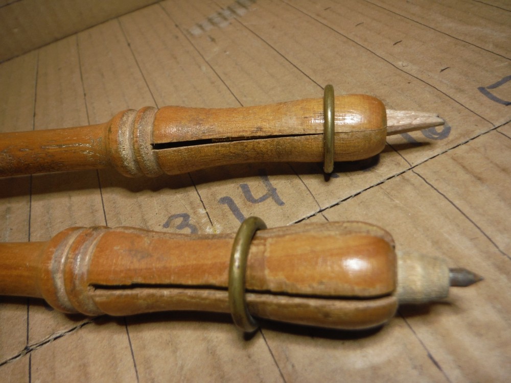 vintage wood compass