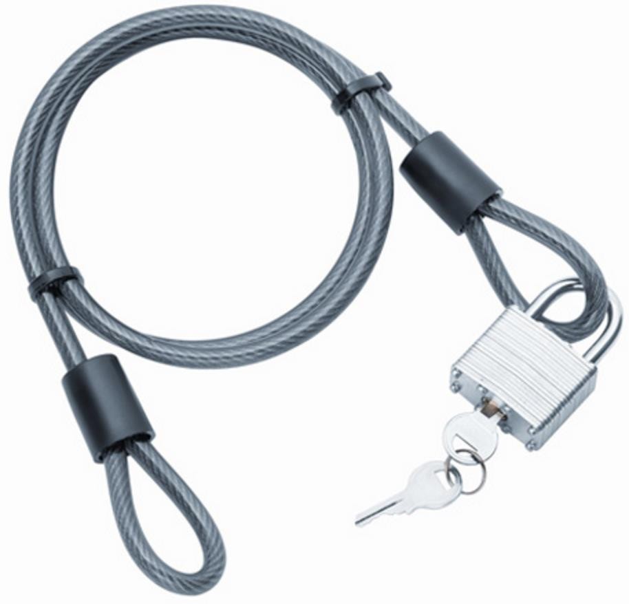 Cequent Cable Lock with Key - 63255