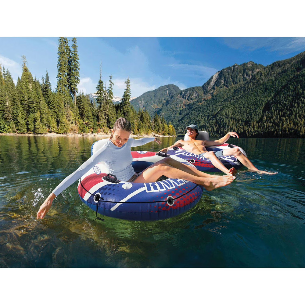 Intex River Run Two-Pack Floats Red/White/Blue Free Shipping