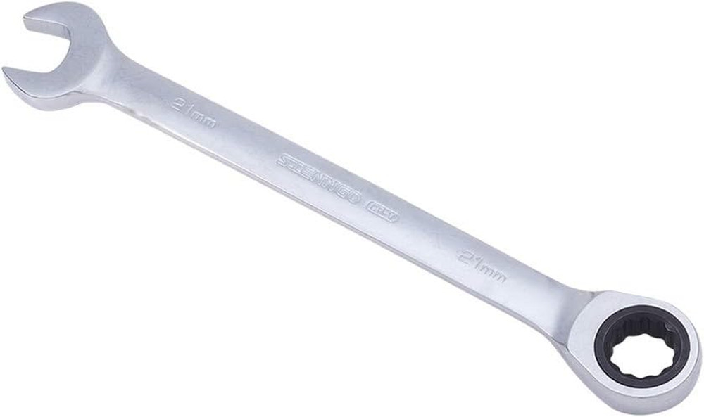 Utoolmart Ratcheting Combination Wrench, 21Mm Box Open Ended Ratchet Combination