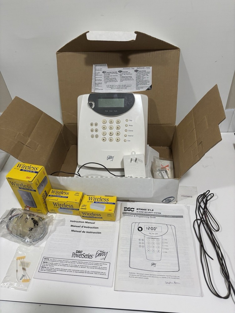 DSC NT9005 V1.0 Security Alarm Panel