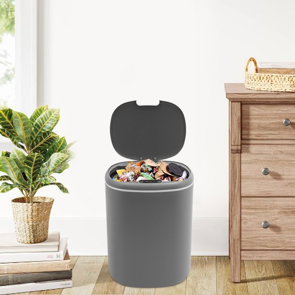 5.2 Gallon Automatic Sensor Trash Can, Touchless 20L Trash Bin Bathroom Kiitchen