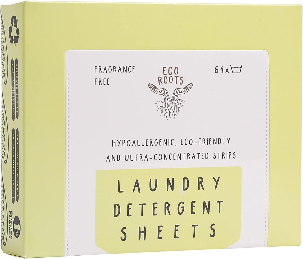 Laundry Deternt Sheets 64 loads | ECO FRIENDLY Unscented