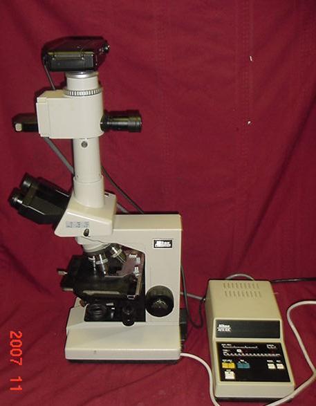 Nikon Labophot 2 Trinocular Microscope