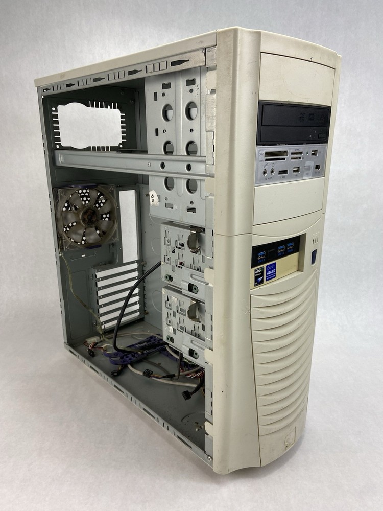 Compucase 6919 Mid Tower ATX Computer Case Bare Bones