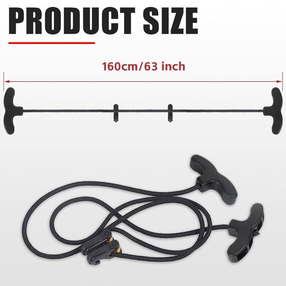 Crossbow Pull Cord Crossbow Cocking Rope Device Double Handle Crossbow Drawstrin