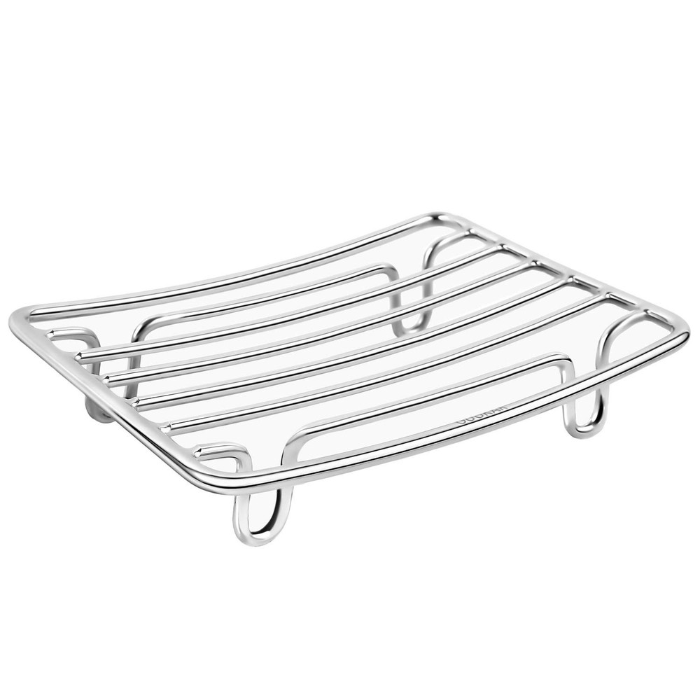 GUUKAR Soap Dish, Stainless Steel Bar Holder for 1 Pack, Chrome-1 Pack