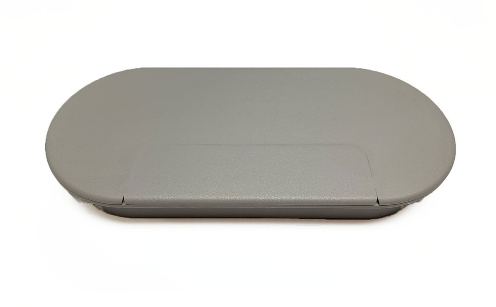 Oval Cable Grommet, Grey - 10 Pack