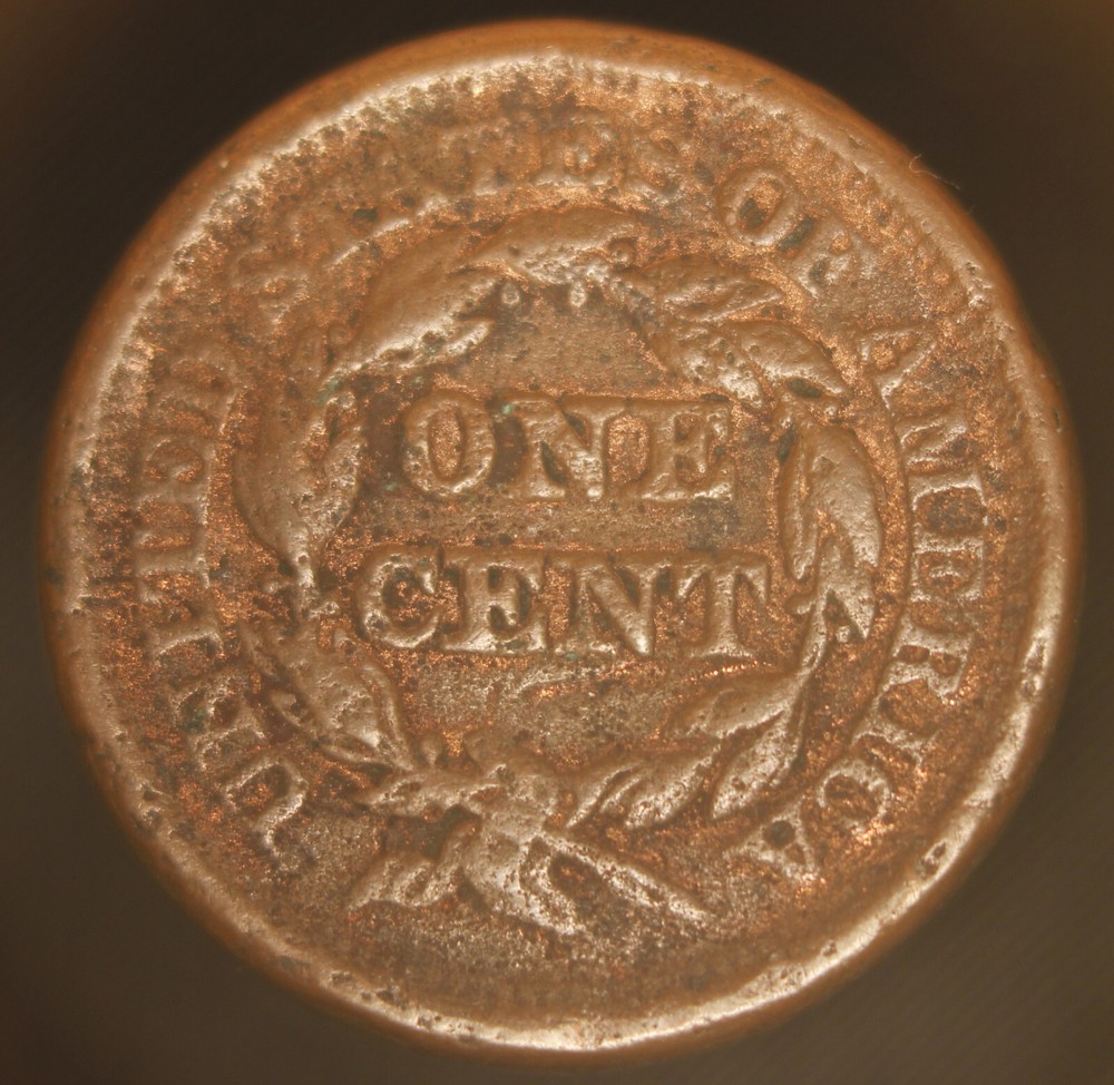 1851 Large Cent, Normal Date