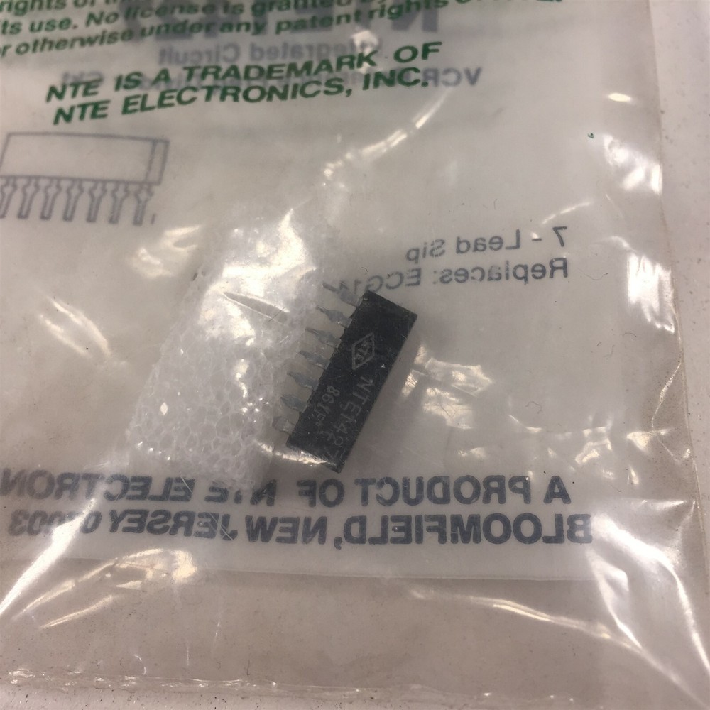 (1) NTE NTE1427 Integrated Circuit VTR Reference Frequency Divider