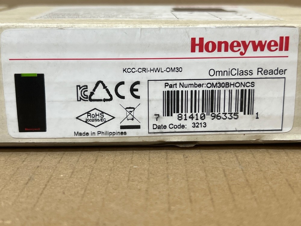 Honeywell Security OM30BHONCS OmniClass Reader