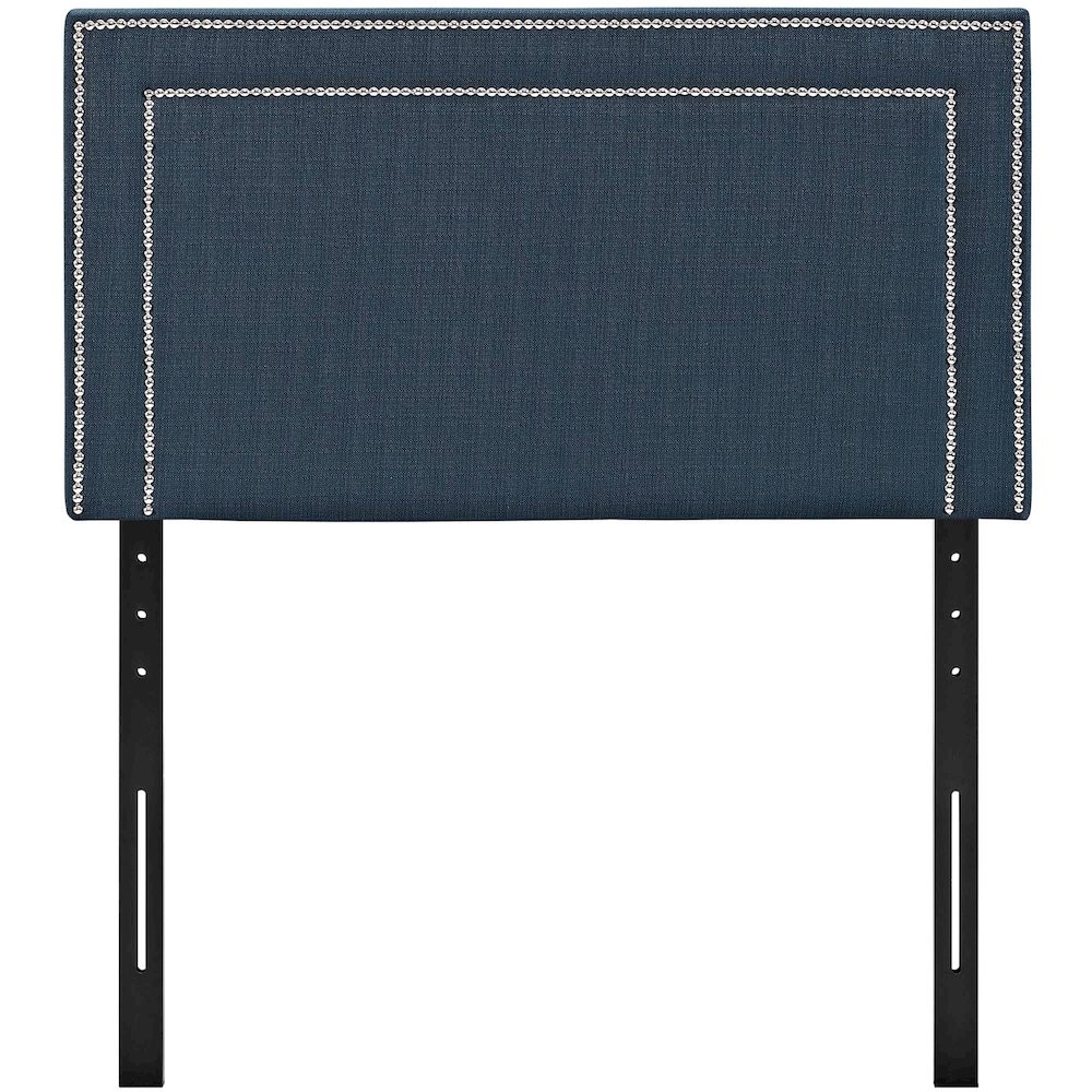 Jessamine Upholstered Fabric Twin Headboard