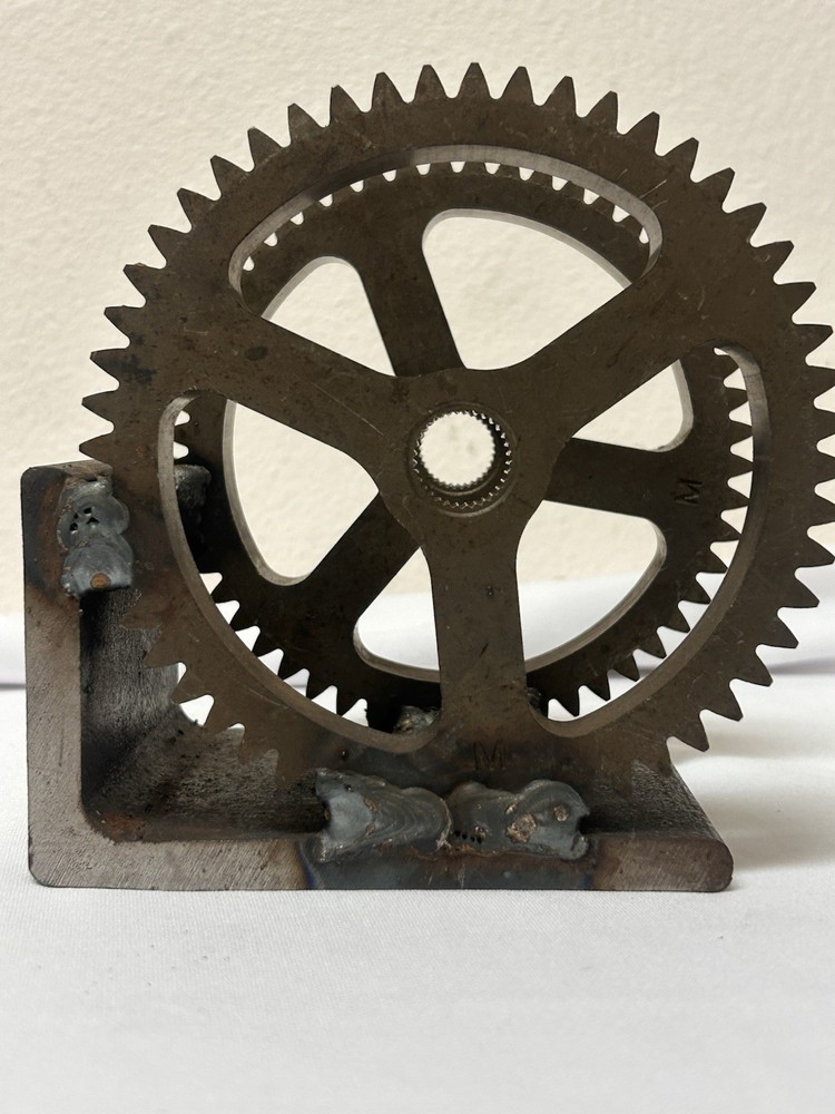 Decorative Gear Bookends