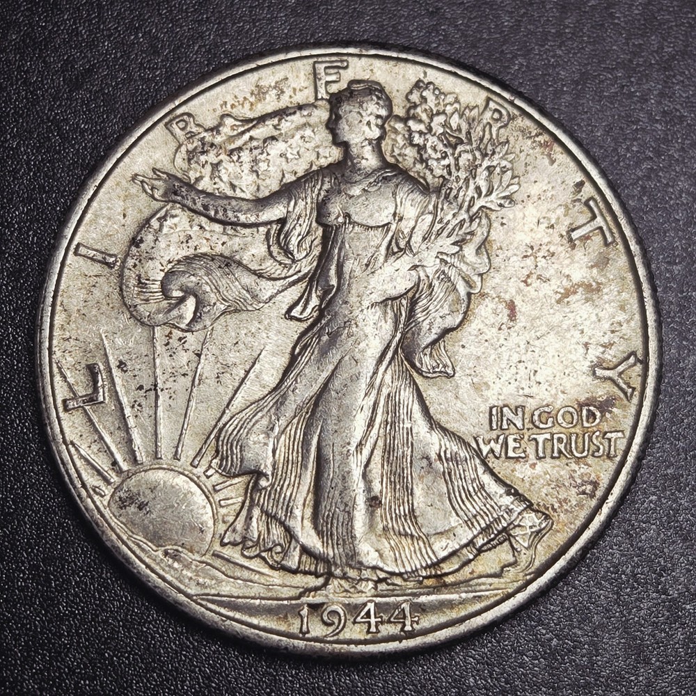 1944-S Walking Liberty Half Dollar 90% Silver