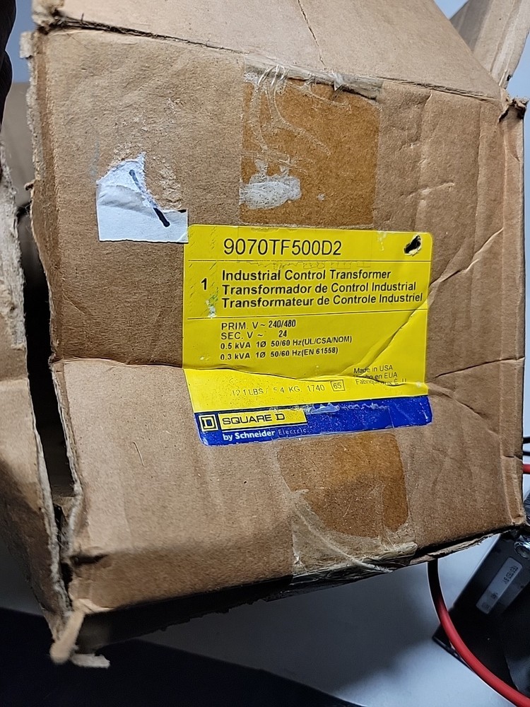 *NEW* SQUARE D 9070TF500D2 INDUSTRIAL CONTROL TRANSFORMER
