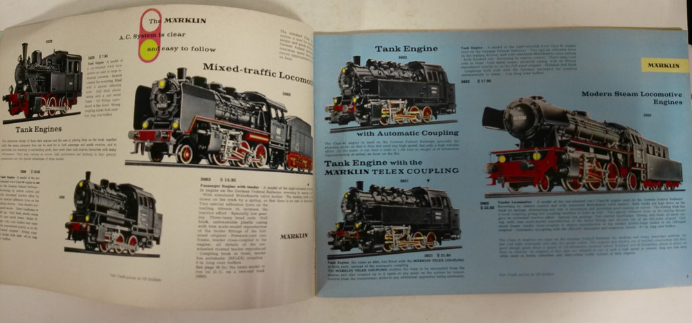Vintage Marklin 1967/68 Catalog
