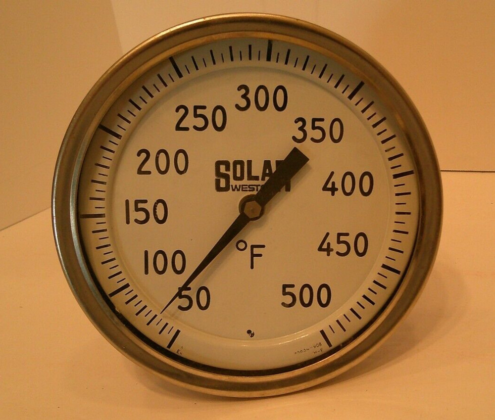 Solar WESTON THERMOMETER 50-500 Degrees