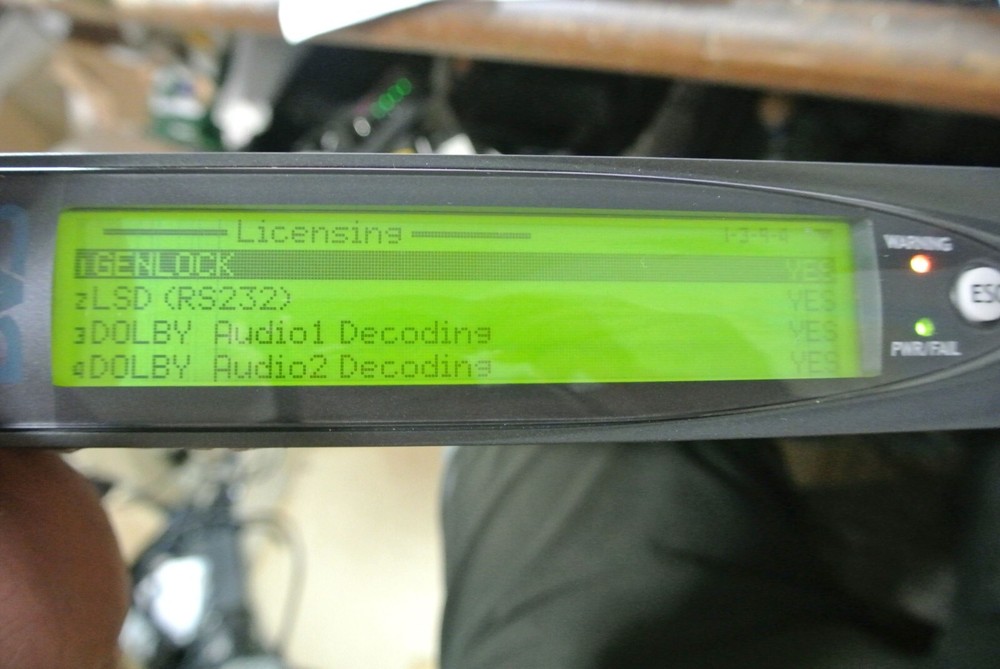 HARMONIC SCOPUS PROVIEW IRD-2981 DVB-S2 RECEIVER DECODER