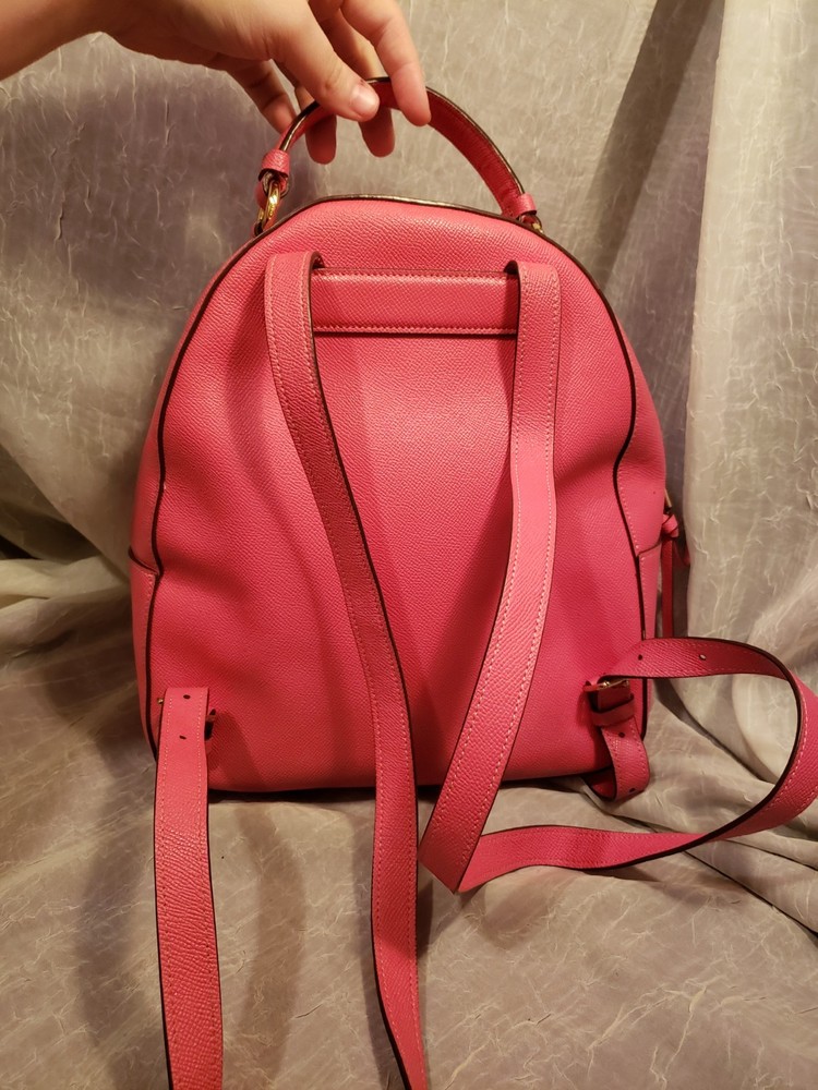 COACH #76624 JORDYN PINK BACKPACK EXCELLENT PREOWNED CONDITION