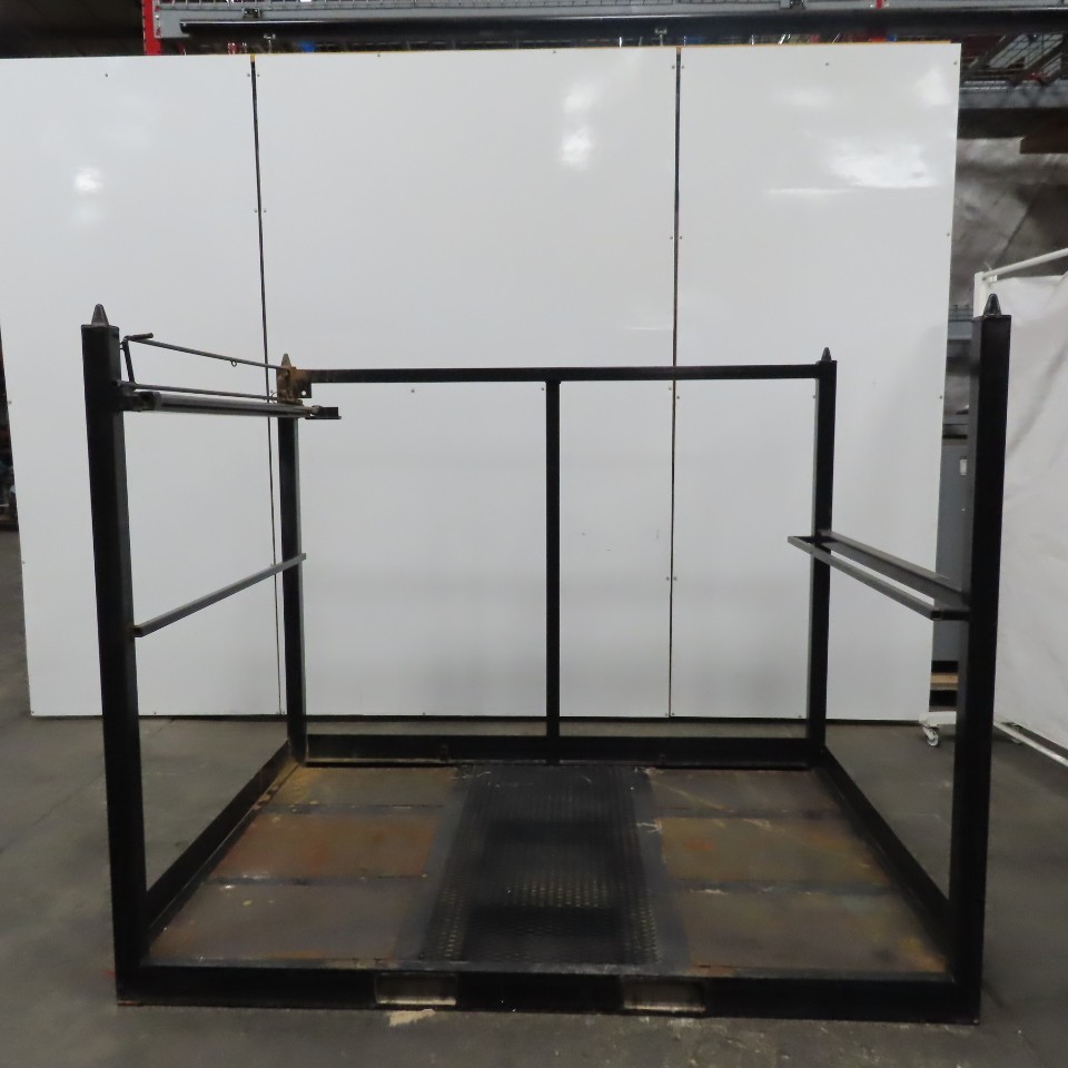 61"x83"x65" Custom Heavy Duty Stackable Material Storage Rack