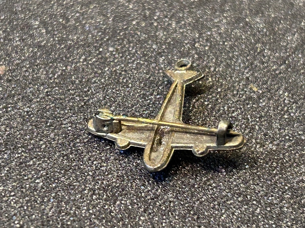 WW2 Spitfire Aircraft Pin Original