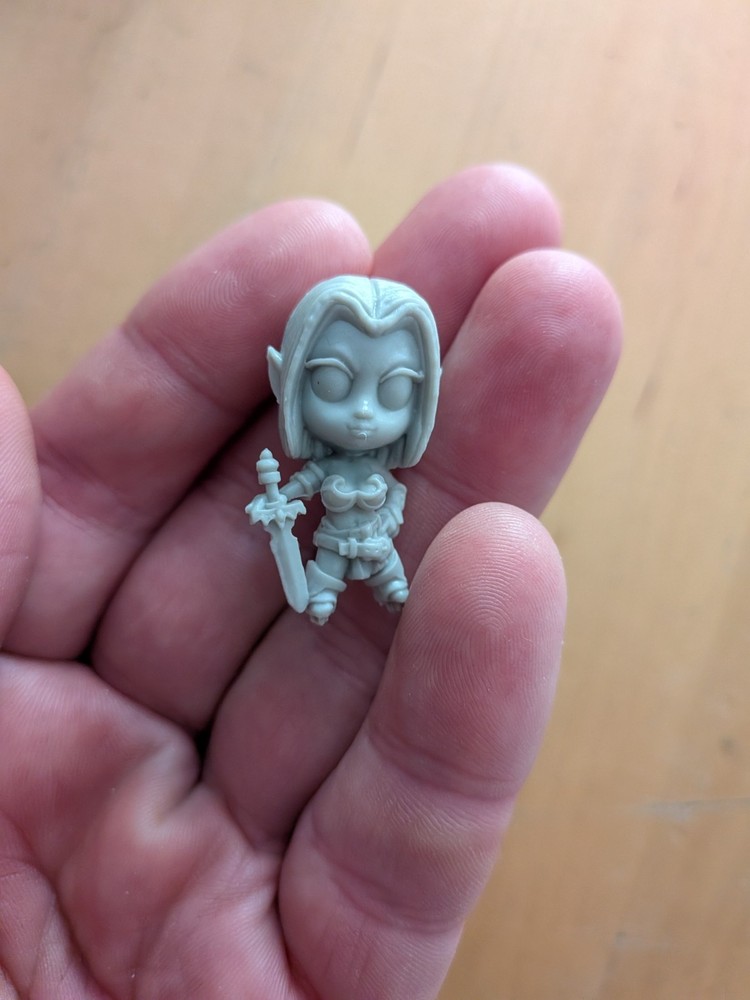 Reaper Bones 4 Small World Chibi Style Sophie