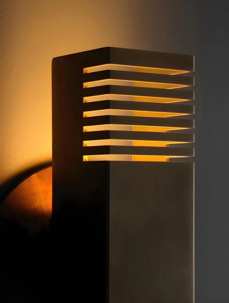 Mid-Century Brass Wall Sconce, Italian Style, Adjustable Hallway Light