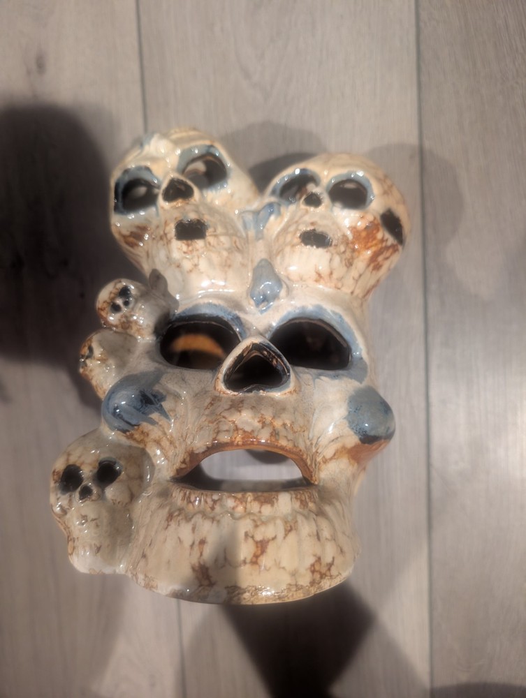 Skull Candle Holder
