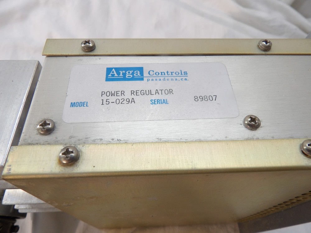 Arga Controls 15-029A Power Regulator