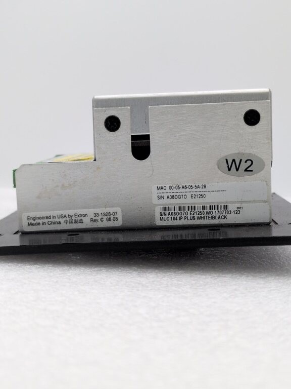 Extron MLC 104 IP Plus MediaLink Controller - Black