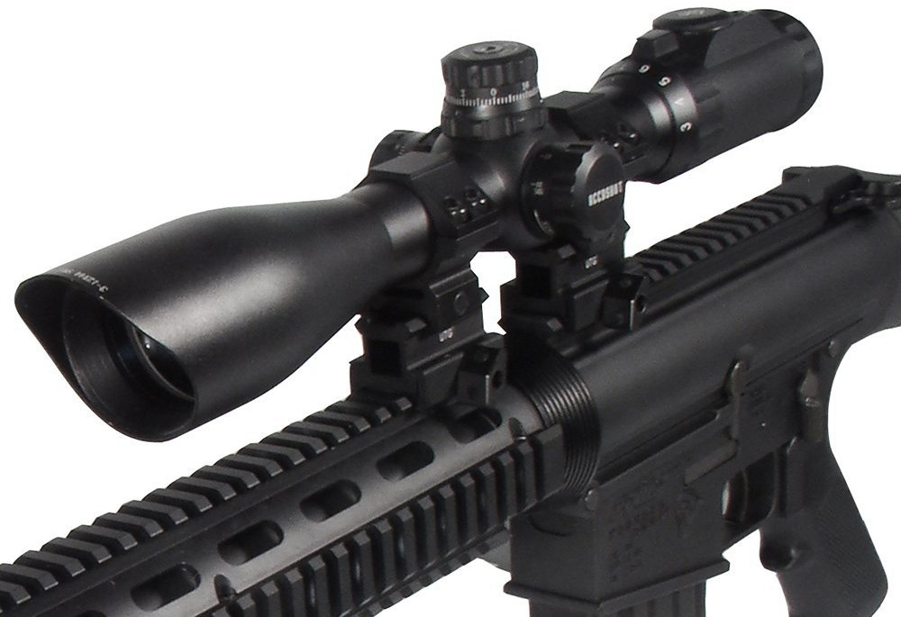 UTG 3-Slot Medium Profile Riser Mount