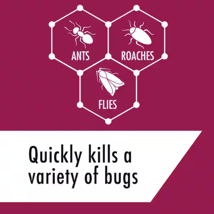 STEM Kills Ants, Roaches, Flies, Plant-Based Active Ingredient Insect Killer
