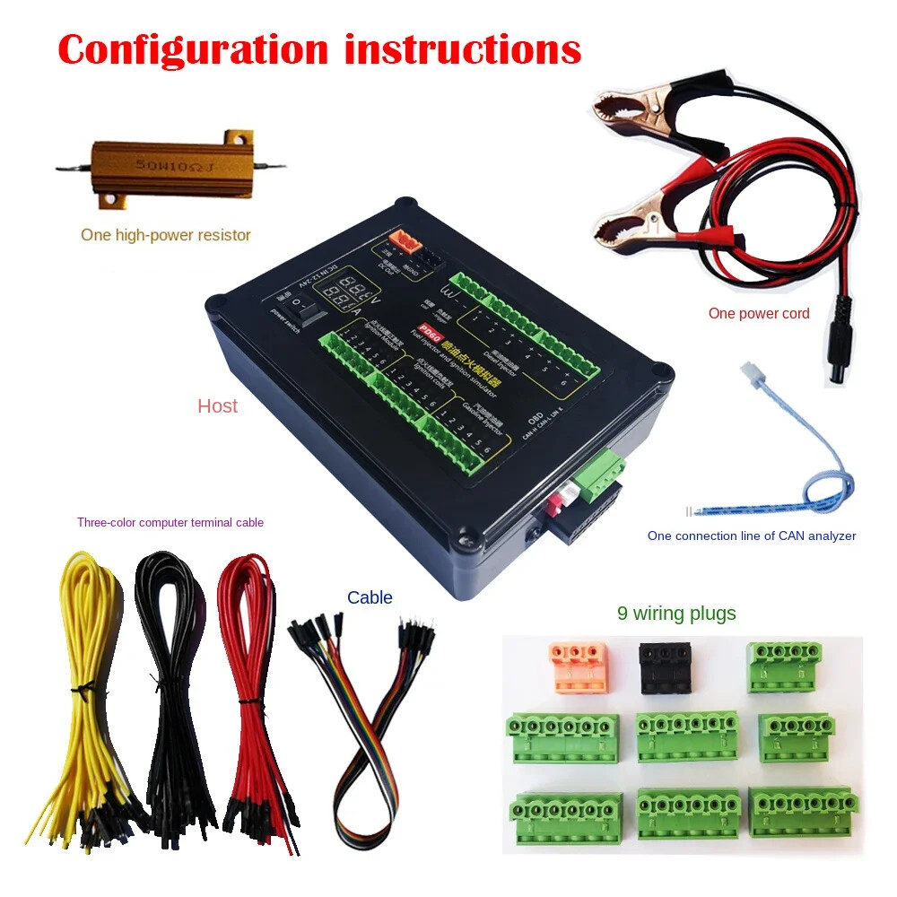 Fuel Injection Ignition Simulator ECU Maintenance Platform Test Equipment Tool