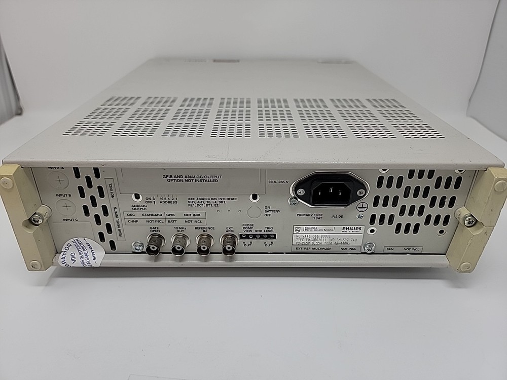 USED - Philips PM6680 High Resolution Programmable Timer/Counter / W Manual