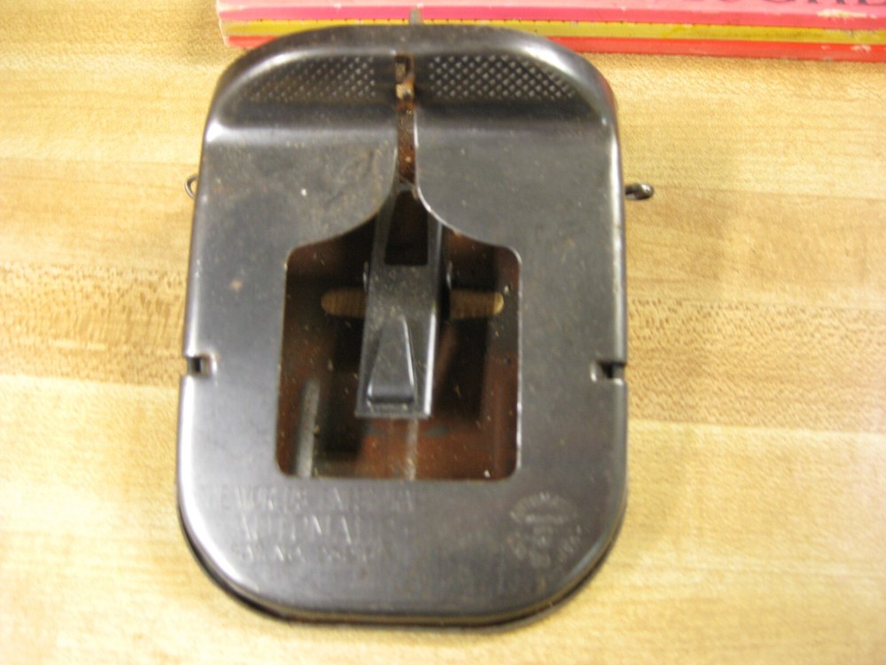 Antique Rat Traps Instant Set  Automatic Trap Co.