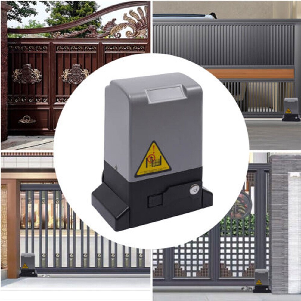 Electric Sliding WiFi Gate Opener Operator Kit Automatic Remote Control 3968lb