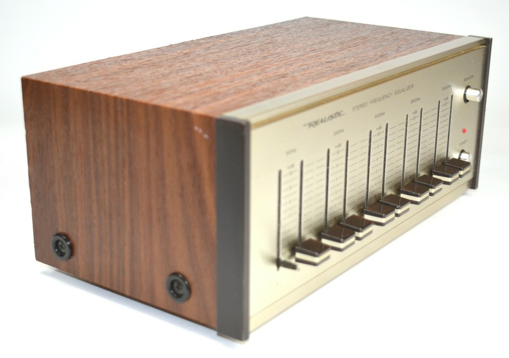 REALISTIC Stereo Frequency Equalizer Model # 31-1987 * Made in Korea