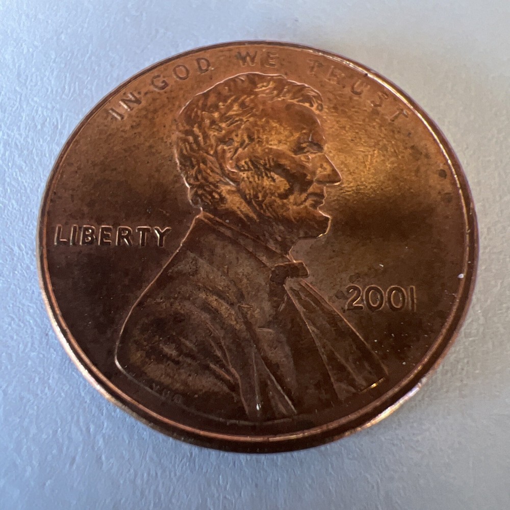 2001 BU Lincoln Shield Penny