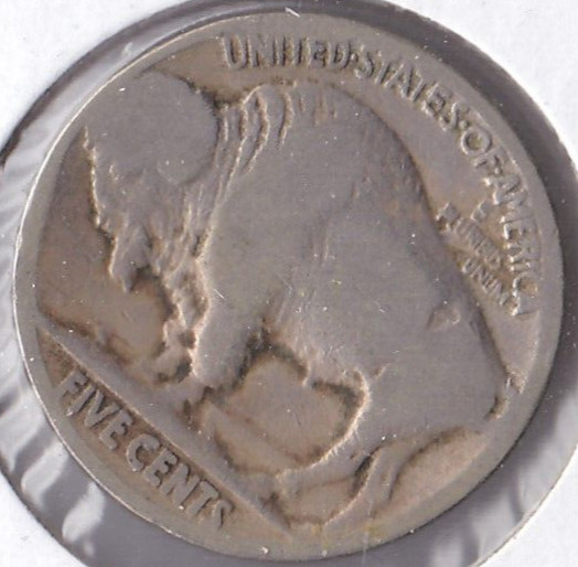 1924 Buffalo Nickel Acid Dated L12