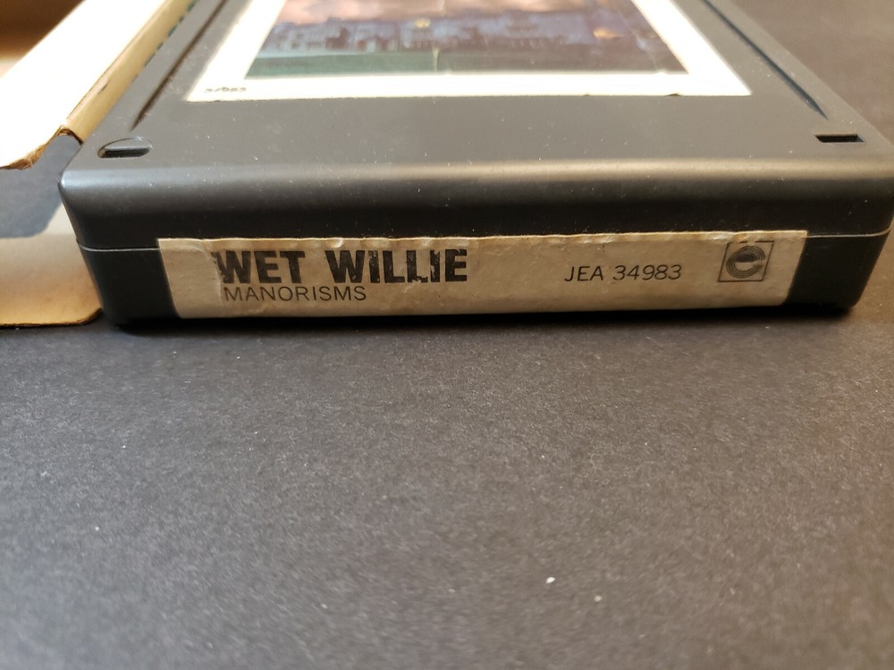 Wet Willie- Manorisms 8-Track. Tested, Plays. RARE!
