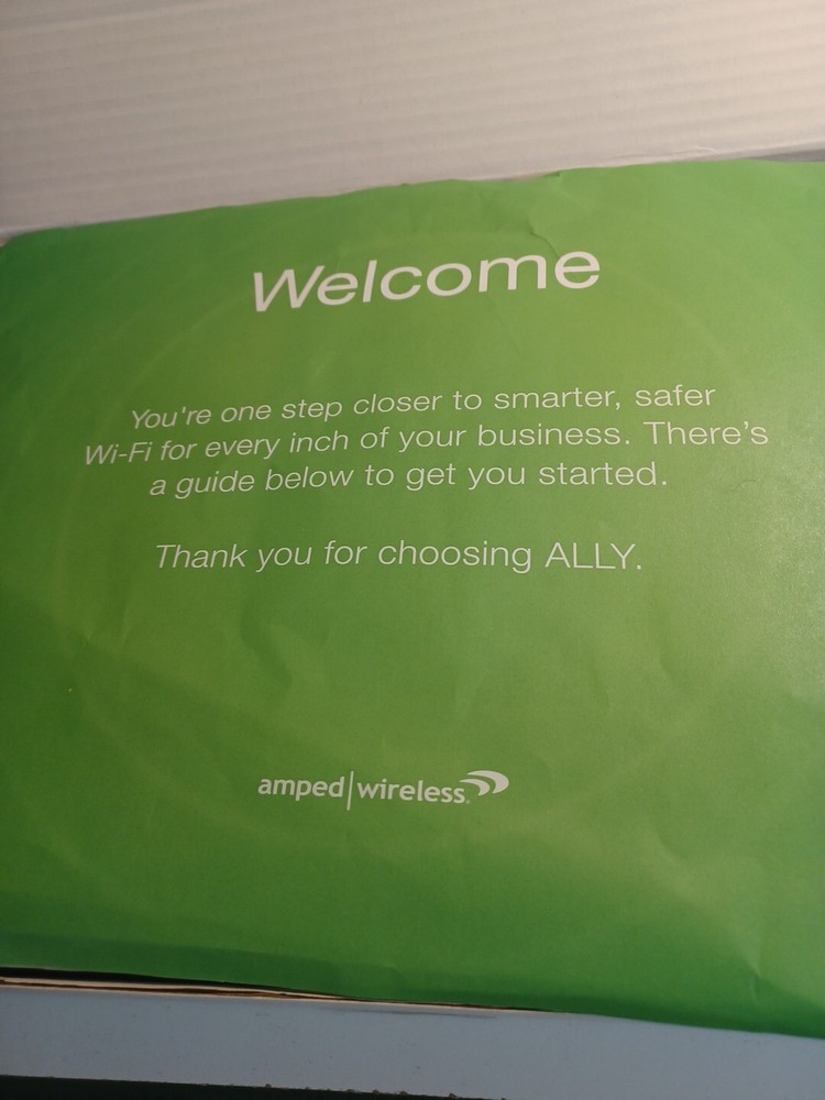 Ally Plus Smart Business Wifi System